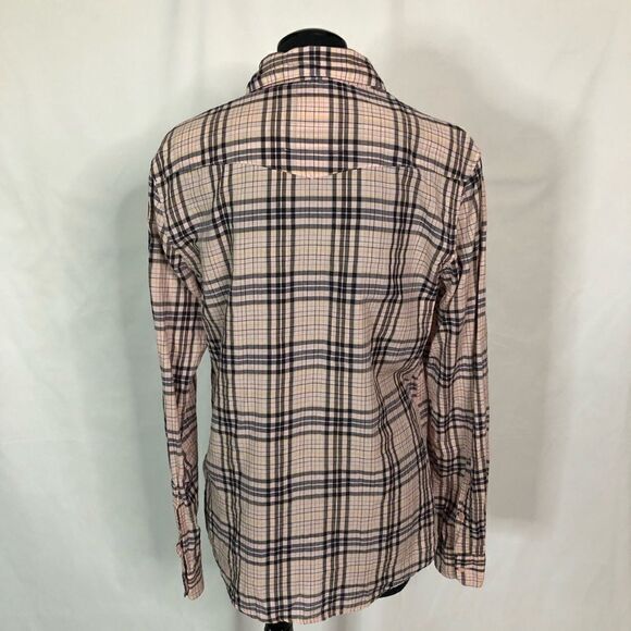 Joe’s Jeans Pink Plaid The Shirt - Women’s M - Picture 4 of 7